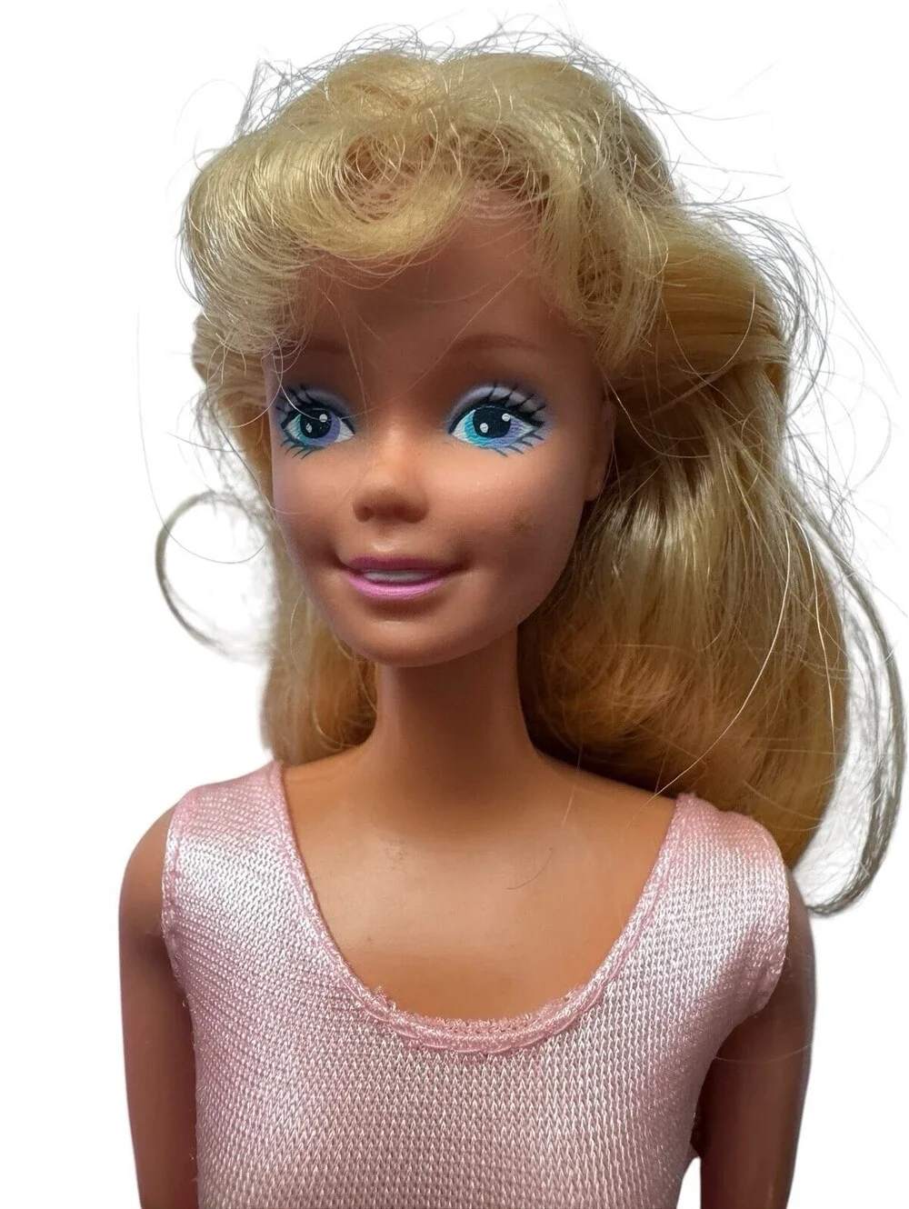 1989 My First Ballerina Barbie Redressed in 1986 Pink Ballet Outfit